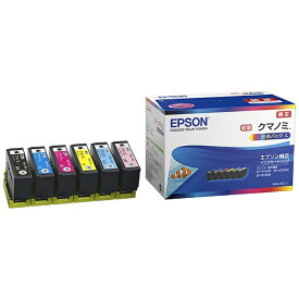 エプソン｜EPSON KUI-6CL-L 純正プリンターインク Colorio（カラリオ） 6色セット[エプソン インク クマノミ KUI6CLL]