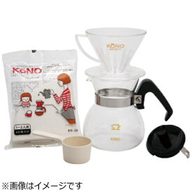 KONO｜コーノ 名門2人用 ドリッパーセット クリア MDN20[MDN20]