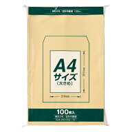 マルアイ｜MARUAI [封筒] クラフト封筒 角形2号 100枚 PK-Z127