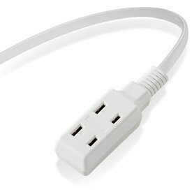 ELECOM｜エレコム モバイル電源タップ ホワイト T-M303WH [0.3m /3個口 /スイッチ無][ TM303WH ]