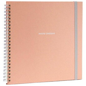 ナカバヤシ｜Nakabayashi かける〜のエアー台紙アルバム フォトクロッキーSサイズ（ピンク）アKASWF130P