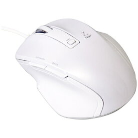 ナカバヤシ｜Nakabayashi マウス Digio2 Zシリーズ ホワイト MUS-UKF120W [BlueLED /有線 /5ボタン /USB]