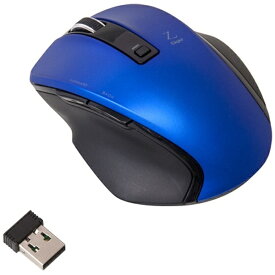 ナカバヤシ｜Nakabayashi マウス Digio2 Zシリーズ ブルー MUS-RKF119BL [BlueLED /無線(ワイヤレス) /5ボタン /USB]【rb_mouse_cpn】