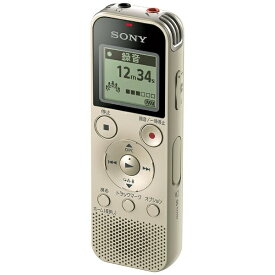 ソニー｜SONY ICD-PX470F ICレコーダー ゴールド [4GB /ワイドFM対応][録音機 ボイスレコーダー 小型 高音質 長時間]