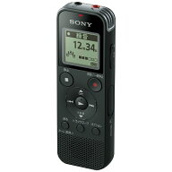 SONY｜ソニー ICD-PX470F ICレコーダー ブラック [4GB /ワイドFM対応][録音機 ボイスレコーダー 小型 高…