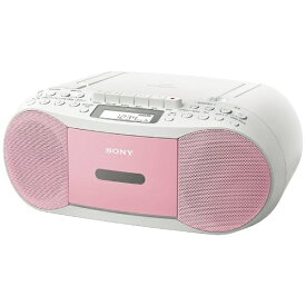 ソニー｜SONY CDラジオカセットレコーダー ピンク CFD-S70(P) [ワイドFM対応 /CDラジカセ][CFDS70PC]