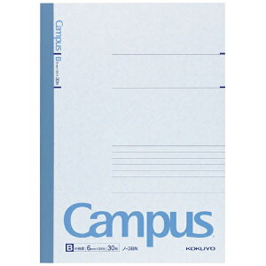 KOKUYO�b�R�N�� Campus(�L�����p�X) �m�[�g 3BN [�Z�~B5�EB5 /6mm(B�r) /���r��]