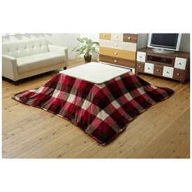 イケヒコ｜IKEHIKO 5891579 こたつ布団カバー Jarnal(ジャーナル) レッド [対応天板サイズ：約75×105cm /長方形]