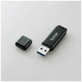 エレコム｜ELECOM USBメモリ (Chrome/iPadOS/iOS/Mac/Windows11対応) ブラック MF-HSU3A64GBK [64GB /USB TypeA /USB3.0 /キャップ式][MFHSU3A64GBK]【rb_pcacc】
