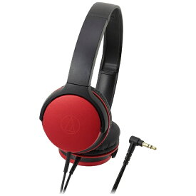 オーディオテクニカ｜audio-technica ヘッドホン ATH-AR1 RD メタリックレッド [φ3.5mm ミニプラグ][ATHAR1RD]