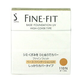 花王｜Kao FINE FIT（ファインフィット）ベースファンデーションUV しっかりカバータイプM a レフィル 10g 118N オークル
