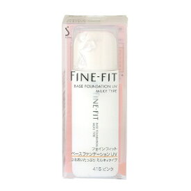 花王｜Kao FINE FIT（ファインフィット）ベースファンデーションUV ミルキィタイプ 25g 415 ピンク