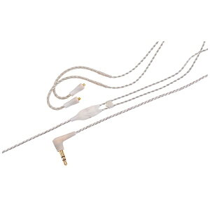 WESTONE�b�E�F�X�g�� ���P�[�u��(MMCX�[�q��3.5mm�X�e���I�~�j�[�q/�N���A)�@WST-RC-ESUM52CLR�@1.32m�R�[�h�yrb_audio_cpn�z