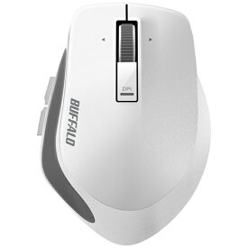 BUFFALO｜バッファロー マウス ホワイト BSMBW500MWH [BlueLED /無線(ワイヤレス) /5ボタン /USB]