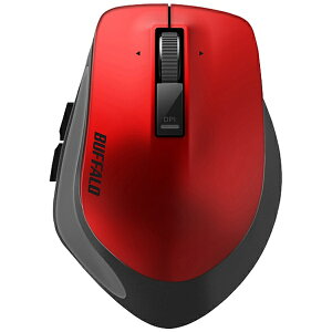 BUFFALO�b�o�b�t�@���[ �}�E�X ���b�h BSMBW500MRD [BlueLED /����(���C�����X) /5�{�^�� /USB]