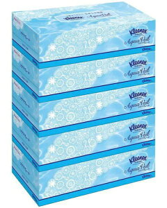 日本製紙クレシア|crecia kleenex(クリネックス)アクアヴェール (5個)〔ティッシュペーパー〕