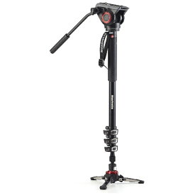 Manfrotto｜マンフロット ビデオ一脚（フルード雲台付） XPRO フルード MVMXPRO500 [自立式 /4段 /ビデオ雲台 /アルミ][MVMXPRO500]