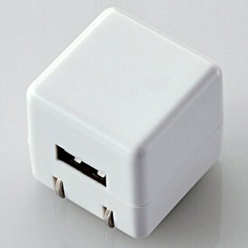 エレコム｜ELECOM オーディオ用AC充電器/for Walkman/CUBE/1A出力/USB1ポート(ホワイト)　AVS-ACUAN007WH