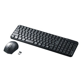 サンワサプライ｜SANWA SUPPLY ワイヤレスキーボード・マウス ブラック SKB-WL25SETBK [USB /ワイヤレス]【rb_ keyboard_cpn】