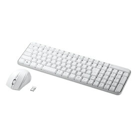 サンワサプライ｜SANWA SUPPLY ワイヤレスキーボード・マウス ホワイト SKB-WL25SETW [USB /ワイヤレス]【rb_ keyboard_cpn】