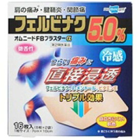 【第2類医薬品】オムニードFBプラスターα（16枚）★セルフメディケーション税制対象商品テイコクファルマケア｜TEIKOKU PHARMACARE