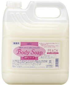 日本合成洗剤｜NIHON DETERGENT MFG ボディソープももの葉業務用 4000ml