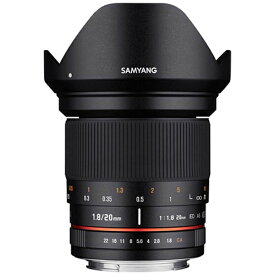 SAMYANG｜サムヤン カメラレンズ 20mm F1.8 ED AS UMC ブラック [ソニーE /単焦点レンズ][20MMF18アルファFE]