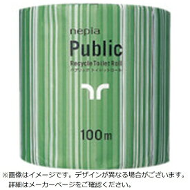 王子ネピア｜nepia ネピア　パブリック1ロール100m　80個入り 72102
