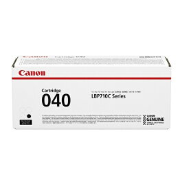 CANON｜キヤノン CRG-040BLK 純正トナー トナーカートリッジ040 ブラック[CRG040BLK]
