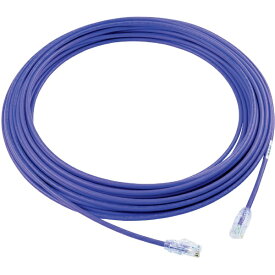 パンドウイット｜PANDUIT パンドウイット　カテゴリ6A細径パッチコード　15m　紫　UTP28X15MVL