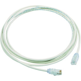 パンドウイット｜PANDUIT パンドウイット　カテゴリ6A細径パッチコード　3m　オフホワイト　UTP28X3M