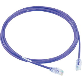 パンドウイット｜PANDUIT パンドウイット　カテゴリ6A細径パッチコード　3m　紫　UTP28X3MVL