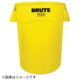 ニューウェルラバーメイド｜NEWELL RUBBERMAID ラウンドブルートコンテナ イエロー 263204 [121L]