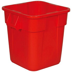 ニューウェルラバーメイド｜NEWELL RUBBERMAID スクエアブルートコンテナ レッド 352605 [106L]