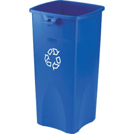 ニューウェルラバーメイド｜NEWELL RUBBERMAID アンタッチャブルスクエアリサイクルコンテナ ブルー 35697365 [87L]