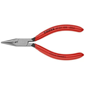 KNIPEX社｜クニペックス KNIPEX　3731−125　精密機械用グリッププライヤー　半丸125mm　3731-125《※画像はイメージです。実際の商品とは異なります》
