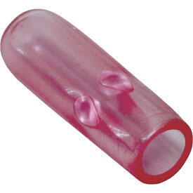 ニチフ端子工業｜NICHIFU ニチフ　ENDキャップ　リングスリーブ用絶縁キャップ　小　赤透　END V-S RCL