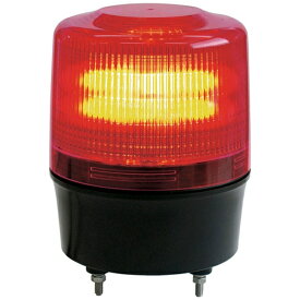 日惠製作所｜NIKKEI NIKKEI　ニコトーチ120　VL12R型　LED回転灯　120パイ　赤　VL12R-100NR《※画像はイメージです。実際の商品とは異なります》