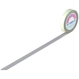 日本緑十字｜JAPAN GREEN CROSS 緑十字 ガードテープ（ラインテープ） グレー 25mm幅×100m 屋内用 148029《※画像はイメージです。実際の商品とは異なります》