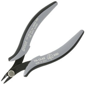太洋電機産業｜TAIYO ELECTRIC IND グット　精密ニッパー静電対策φ1．3　YN-10AS《※画像はイメージです。実際の商品とは異なります》