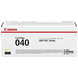 CANON｜キヤノン CRG-040YEL 純正トナー トナーカートリッジ040 イエロー[CRG040YEL]