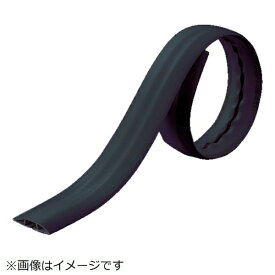 トラスコ中山｜TRUSCO NAKAYAMA TRUSCO ソフトケーブルプロテクター 10XW50．8X10Mブラック TSRD10X5010-BK《※画像はイメージです。実際の商品とは異なります》