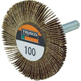 トラスコ中山｜TRUSCO NAKAYAMA TRUSCO　薄型フラップホイール　50X5X6　＃100　5個入　UF5005-100《※画像はイメージです。実際の商品とは異なります》