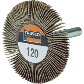 トラスコ中山｜TRUSCO NAKAYAMA TRUSCO　薄型フラップホイール　50X5X6　＃120　5個入　UF5005-120《※画像はイメージです。実際の商品とは異なります》