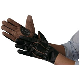 トラスコ中山｜TRUSCO NAKAYAMA TRUSCO　牛本革製手袋　ブラウン　LL　TKBR-LL