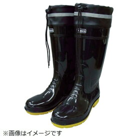 トラスコ中山｜TRUSCO NAKAYAMA TRUSCO　耐油安全ブーツ　フード付　L　黒　TSBF-L-BK《※画像はイメージです。実際の商品とは異なります》