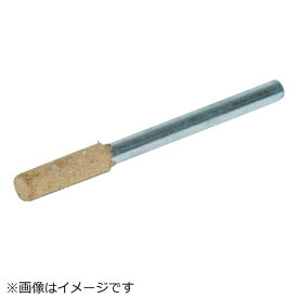 トラスコ中山｜TRUSCO NAKAYAMA TRUSCO　ステンチタン焼入鋼用超高耐久ゴム軸付砥石Φ6幅15軸3　＃80　LCH806C《※画像はイメージです。実際の商品とは異なります》