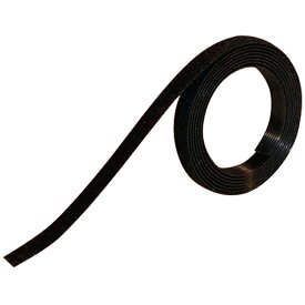 トラスコ中山｜TRUSCO NAKAYAMA TRUSCO　耐候性マジックバンド結束テープ　両面　幅10mmX長さ1．5m　黒　TMKT-1015-BK