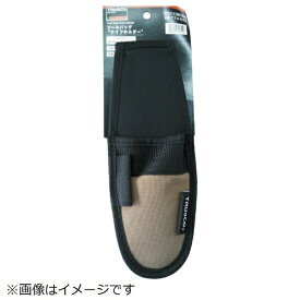 トラスコ中山｜TRUSCO NAKAYAMA TRUSCO　ツールバッグナイフホルダー　一丁差し・ペン差し一本　ブラック色　TTH-220-BK《※画像はイメージです。実際の商品とは異なります》