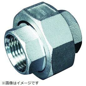 トラスコ中山｜TRUSCO NAKAYAMA TRUSCO　ねじ込み管継手　SUS　ユニオン　20A　TU-20A《※画像はイメージです。実際の商品とは異なります》